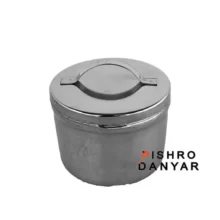 جا پنبه, جا پنبه ای, جا پنبه درب دار, تجهیزات دندانپزشکی, ابزار دندانپزشکی استیل