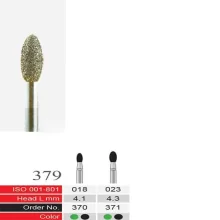 فرز الماسی دسته نقره ای BTM مدل Egg 379