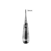الواتور مستقیم لوکساتور ۳ میلیمتری - ابزار دندانپزشکی - الواتور مستقیم 2mm پیشرو - تجهیزات دندانپزشکی - ست 3عددی چیزل