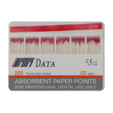 کن کاغذی Data - کن کاغذی 2 درصد دیتا DATA بسته 200 عددی - مواد و وسایل دندانپزشکی - تجهیزات دندانپزشکی - خرید وسایل دندانپزشکی - تهران دنت