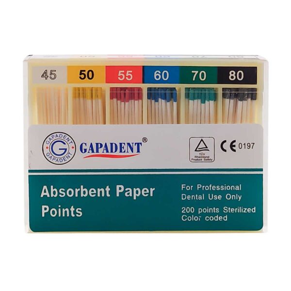 کن کاغذی ساده Gapa Dent - کن کاغذی 2% اصل - بهترین کن کاغذی - خرید مواد دندانپزشکی - پرفروش‌ترین کن کاغذی - محصولات دندانپزشکی - دندانت - دندال