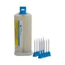 روکش موقت آکریلی برند Dental Technologies ، خرید روکش موقت آکریلی به همراه 10 عدد میکسینگ تیپ ، ماده ساخت روکش موقت Alpha Crown ، تهران دنت