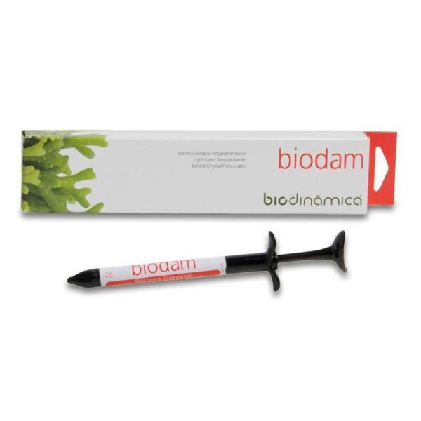 محافظ لثه لایت کیور BIODAM ?- مواد ترمیمی دندانپزشکی - ژل محافظ لثه biodinamica