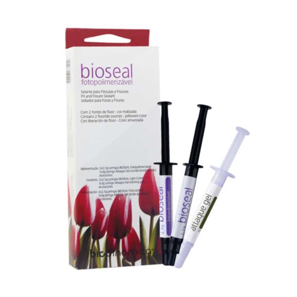 فیشور سیلانت نوری BioSeal ?- فیشور سیلانت لایت کیور Biodinamica - مواد اندو