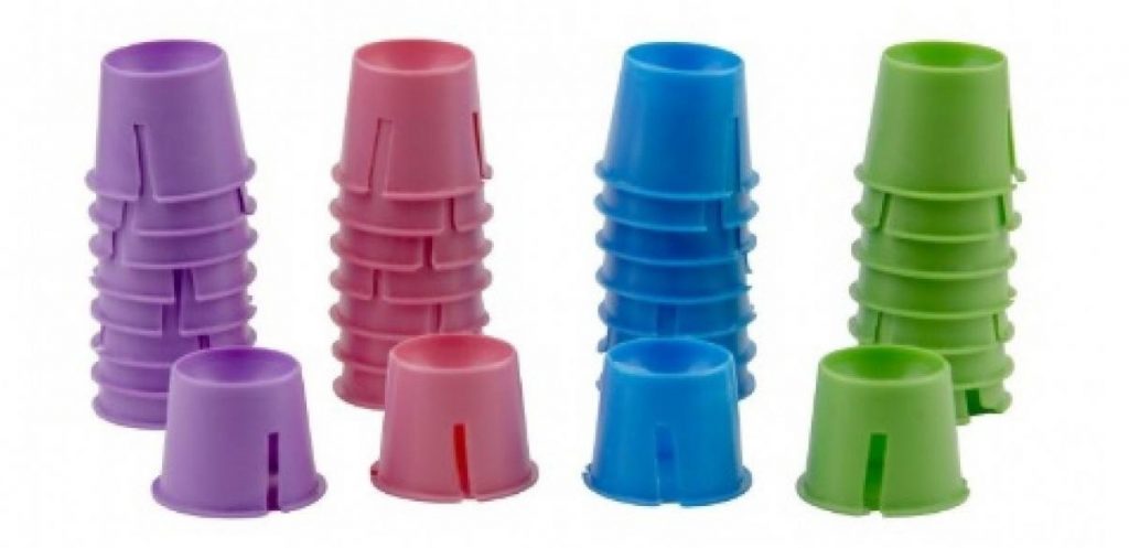 گوده یکبار مصرف 100 عددی Disposable Dappen Dish