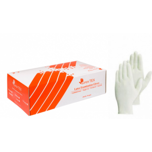دستکش لاتکس کم پودر Super Tex