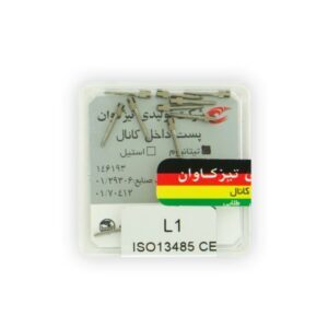 پین داخل کانال تیتانیوم 10 عددی Teeskavan 
