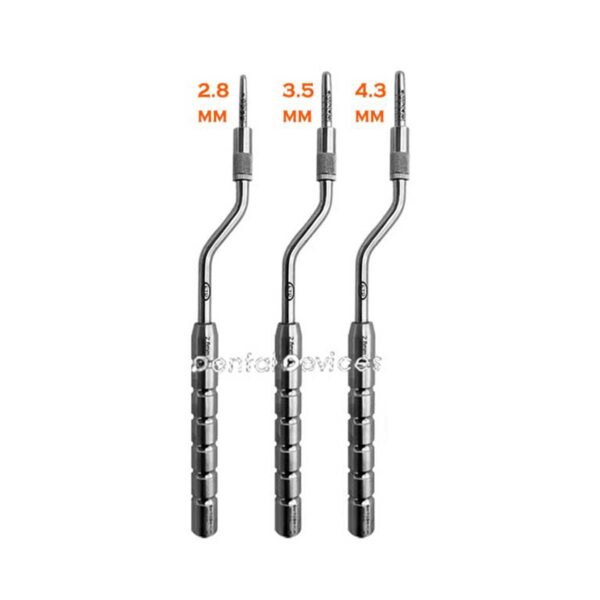  استئوتوم خلفی سر کج Dental Devices - خرید استئوتوم خلفی سر کج Osteotome - استوتوم کج دنتال دیوایس - قیمت استئوتوم خلفی سر کج -- تهران دنت