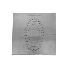 الگوی رابردم - Rubber Dam Template کاریزما - الگوی کلمپ رابردم - تجهیزات دندانپزشکی تهران - فروش لوازم مطب دندانپزشکی - تهران دنت