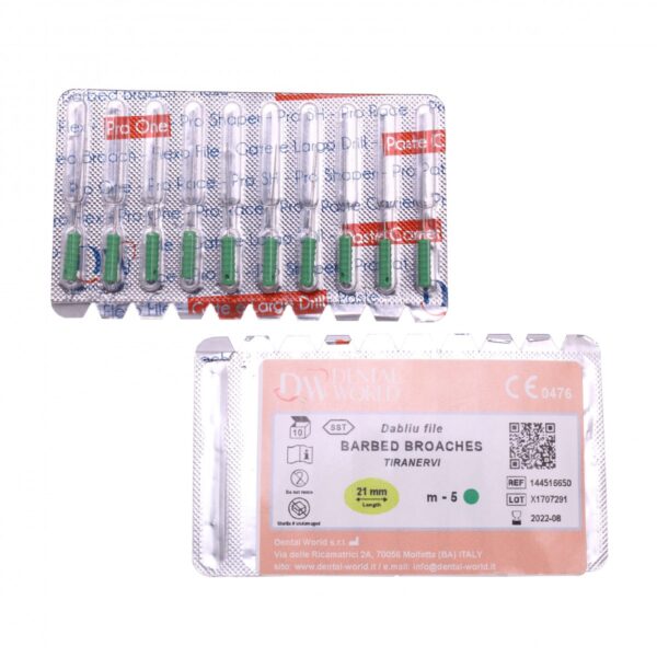 باربروچ طول 21 برند Dental World ، خرید باربروچ از برندهای معتبر و باکیفیت ، باربروچ برند Dental World ، خرید و قیمت انواع باربروچ ، دندال