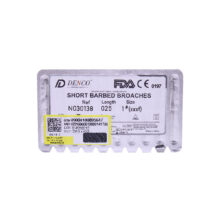باربروچ طول 25 برند Denco ، خرید باربروچ با کمترین هزینه Barbed Broaches ، خرید باربروچ برند دنکو ، خرید و قیمت باربروچ طول 25 ، تهران دنت