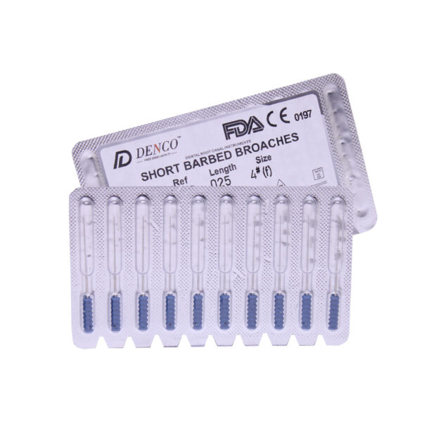 باربروچ طول 25 برند Denco ، خرید باربروچ با کمترین هزینه Barbed Broaches ، خرید باربروچ برند دنکو ، خرید و قیمت باربروچ طول 25 ، تهران دنت