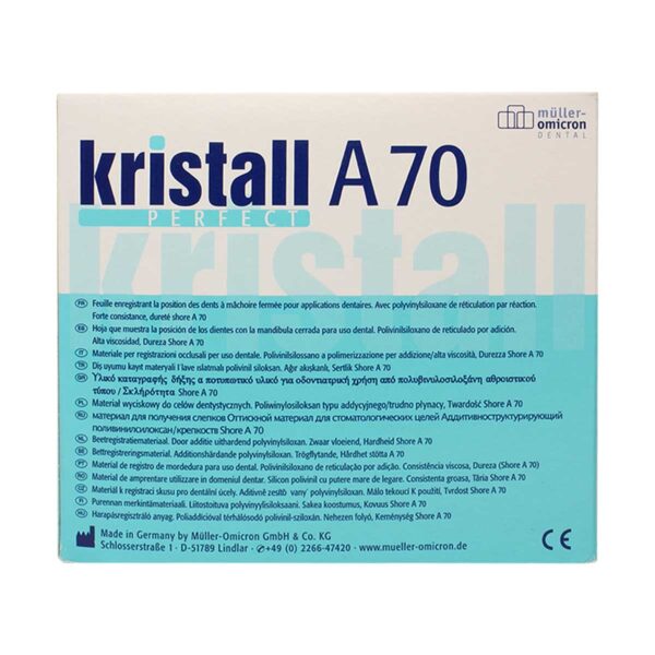 ثبت بایت 2 عددی مولر Kristal Perfect A70 - خرید و قیمت ثبت بایت ۲ عددی Kristal Perfect A70 - قیمت و خرید ماده ثبت بایت مولر Muller Omicron