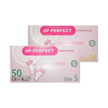 دستکش لاتکس کم پودر 50 عددی سهمیه ای Harir - دستکش لاتکس کم پودر 100 عددی - تجهیزات دندانپزشکی تهران دنت