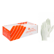 دستکش لاتکس کم پودر Super Tex - دستکش لاتکس بدون پودر - دستکش جراحی - شرکت تجهیزات دندانپزشکی - مواد و وسایل دندانپزشکی - تهران دنت