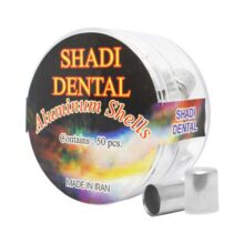  روکش موقت آلومینیومی برند Shadi ، خرید روکش موقت آلومینیومی با بالاترین کیفیت ، روکش موقت آلومینیومی شادی SHADI Aluminum Shells ، تهران دنت