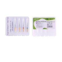 خرید و قیمت فایل روتاری 25 میل 4 عددی Lusterdent - قیمت و خرید فایل روتاری برند لاستردنت - تجهیزات دندانپزشکی تهران دنت - دندانت - دندال