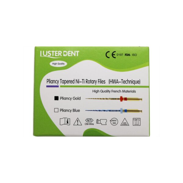 خرید و قیمت فایل روتاری 25 میل 6 عددی Lusterdent - قیمت و خرید فایل روتاری برند لاستردنت - تجهیزات دندانپزشکی تهران دنت - دندانت - دندال