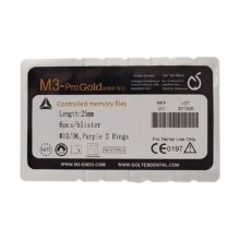 فایل روتاری 6٪ M3 Pro Gold Rotary File - فایل روتاری 6٪ شش عددی M3 - فایل روتاری 6٪ شش عددی برند M3 - تجهیزات دندانپزشکی تهران دنت