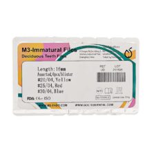 فایل روتاری اطفال شش عددی M3 Immatural Rotary File - فایل روتاری اطفال برند M3 - تجهیزات دندانپزشکی تهران دنت - دندانت - دندال - شاپ دنت