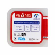 فایل روتاری شش عددی Pronix - فایل روتاری برند پرونیکس - تجهیزات دندانپزشکی تهران دنت - خرید فایل روتاری - قیمت فایل روتاری - دندانت