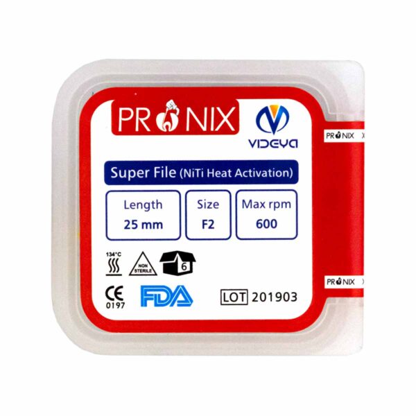 فایل روتاری شش عددی Pronix - فایل روتاری برند پرونیکس - تجهیزات دندانپزشکی تهران دنت - خرید فایل روتاری - قیمت فایل روتاری - دندانت
