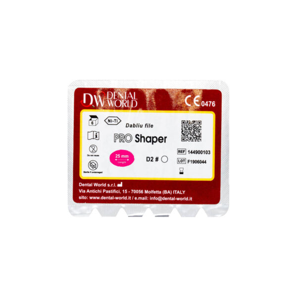فایل روتاری پروتیپر  Dental World ، خرید و قیمت فایل روتاری پروشیپر برند دنتال ورلد ، تجهیزات دندانپزشکی تهران دنت - دندانت - دندال - شاپ دنت