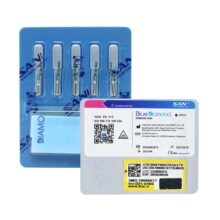 فرز الماسی مدل استوانه ای ته صاف توربین 5 عددی - خرید و قیمت اندودانتیکس - Dental Diamond Burs Flat End Cylinder 835 - تجهیزات دندانپزشکی