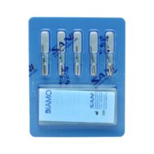 فرز الماسی مدل استوانه ای ته صاف توربین 5 عددی - خرید و قیمت اندودانتیکس - Dental Diamond Burs Flat End Cylinder 835 - تجهیزات دندانپزشکی