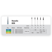 فرز الماسی مدل سوزنی توربین 5 عددی Sani ?- فرز مخصوص توربین -Needle 859-دندانت