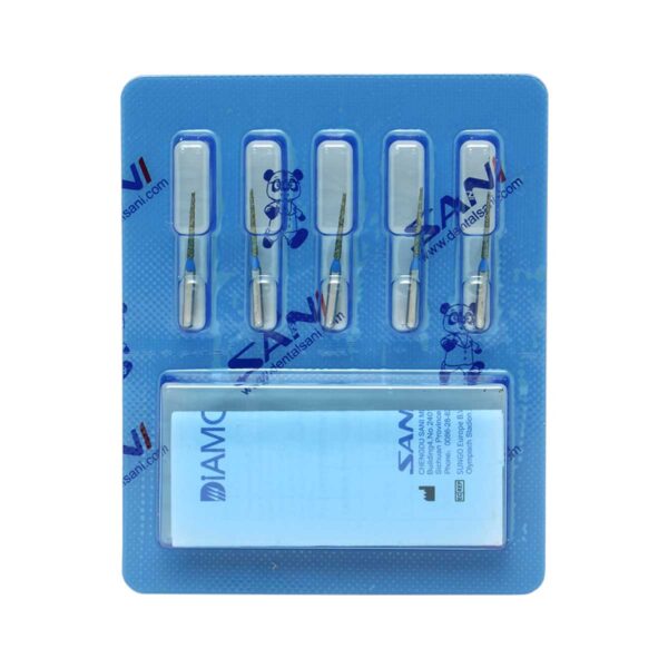 فرز الماسی مدل سوزنی توربین 5 عددی Sani ?- فرز مخصوص توربین -Needle 859-دندانت
