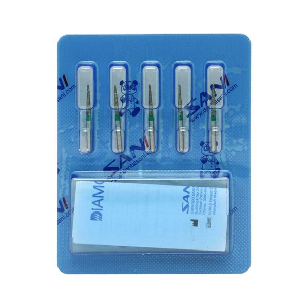 فرز الماسی مدل سوزنی توربین 5 عددی Sani ?- فرز مخصوص توربین -Needle 859-دندانت