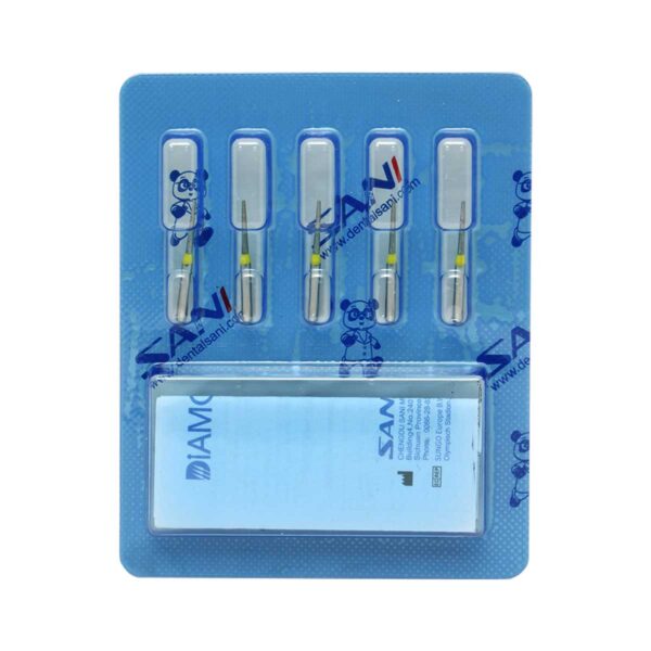 فرز الماسی مدل سوزنی توربین 5 عددی Sani ?- فرز مخصوص توربین -Needle 858-دندانت