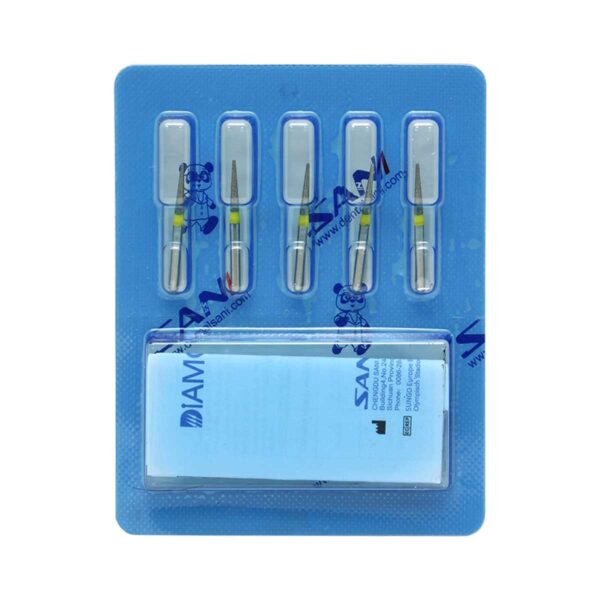 فرز الماسی مدل سوزنی توربین 5 عددی Sani ?- فرز مخصوص توربین -Needle 858-دندانت