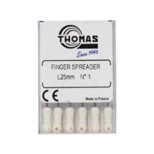 فینگر اسپریدر طول 25 برند Thomas - فایل دستی فینگر اسپریدر طول 25 توماس - تجهیزات دندانپزشکی تهران دنت - ابزار مطب - خرید فینگر اسپریدر Thomas