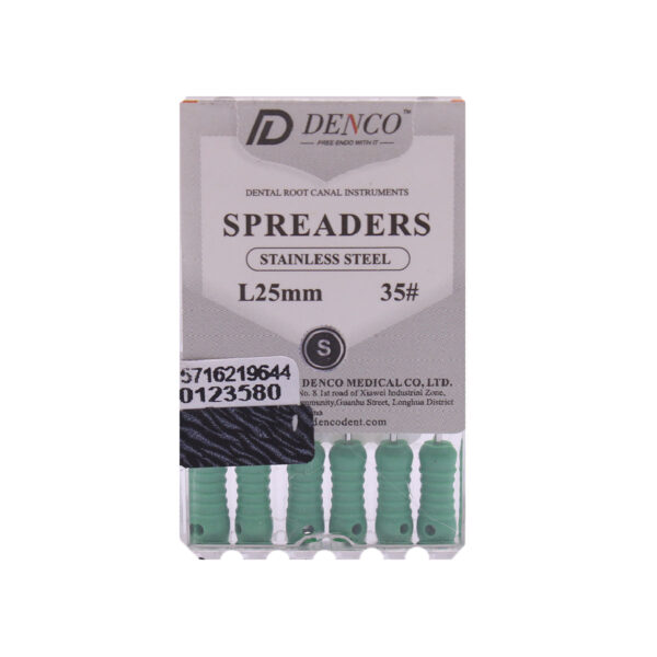 فینگر اسپریدر طول 25 برند Denco , خرید فینگر اسپریدر دنکو , خرید و قیمت فینگر اسپریدر طول 25 , تجهیزات دندانپزشکی تهران دنت , دندانت , دندال