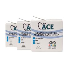  نوار ماتریکس ACE - نوار ماتریکس رولی فلزی - تجهیزات دندانپزشکی تهران دنت - فروش لوازم مطب دندانپزشکی - خرید ابزار و لوازم دندانپزشکی