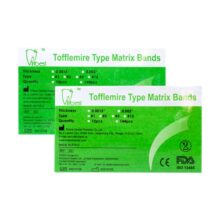 نوار ماتریکس TDV - تجهیزات دندانپزشکی تهران دنت - ليست قيمت وسايل مطب - نوار ماتریکس تافل مایر لوپ‌دار TDVT