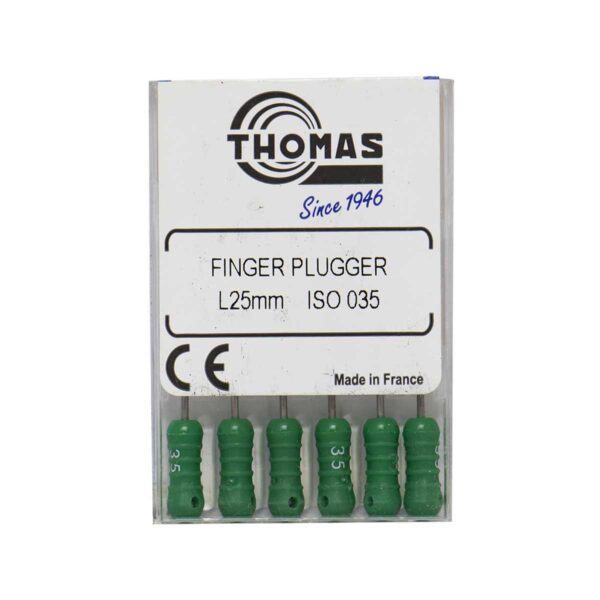 پلاگر طول 25 برند Thomas - خرید پلاگر فینگر Thomas - خرید پلاگر Finger Plugger - پلاگر انگشتی توماس Thomas طول 25 میلیمتر - تهران دنت - دندال