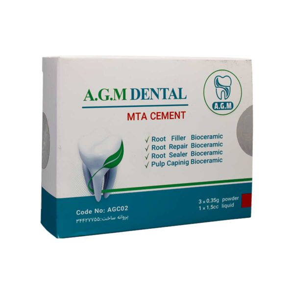 پودر اِم تی اِی 1.05 گرمی A.G.M - سمان ام تی ای MTA Cement - پودر اِم تی اِی A.G.M MTA Cement - تجهیزات دندانپزشکی تهران دنت - دندانت - دندال
