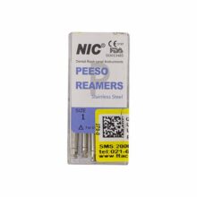 پیزوریمر طول 32 برند NIC ، پیزو ریمر ان آی سی NIC ، قیمت مشخصات خرید گیتس دریل و پیزو ریمر ، پیزو ریمر (Peeso Reamer) NIC ، تهران دنت -دندانت