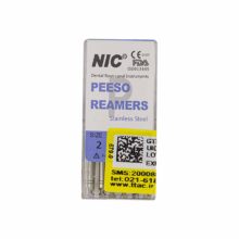 پیزوریمر طول 32 برند NIC ، پیزو ریمر ان آی سی NIC ، قیمت مشخصات خرید گیتس دریل و پیزو ریمر ، پیزو ریمر (Peeso Reamer) NIC ، تهران دنت -دندانت