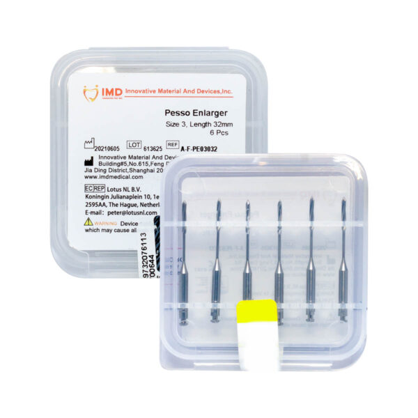 پیزوریمر طول 32 برند IMD ، خرید و قیمت پیزوریمر طول 32 IMD ، گیتس و پیزو ، Pesso Enlargers پیزو ریمر IMD ، تجهیزات دندانپزشکی تهران دنت