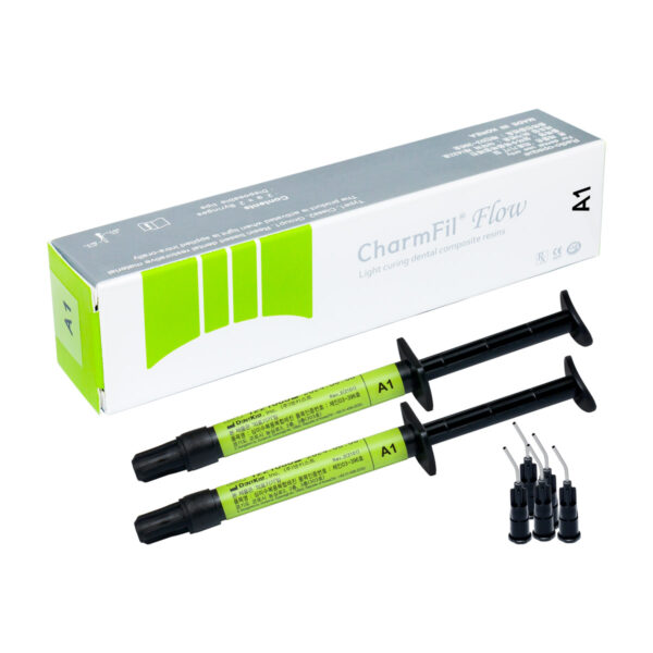 کامپوزیت فلو 2 عددی DentKist ?- مواد ترمیمی دندانپزشکی - تجهیزات دندانپزشکی تهران دنت
