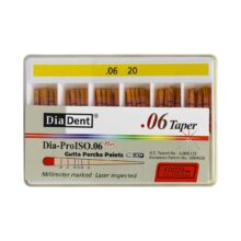 کن گوتا پرکا مدرج تیپر 6% Dia Dent - خرید کن گوتا پرکا مدرج تیپر 6 درصد دیادنت - فروشگاه تجهیزات دندانپزشکی تهران دنت - قیمت کن گوتا پرکا