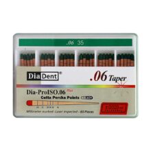 کن گوتا پرکا مدرج تیپر 6% Dia Dent - خرید کن گوتا پرکا مدرج تیپر 6 درصد دیادنت - فروشگاه تجهیزات دندانپزشکی تهران دنت - قیمت کن گوتا پرکا