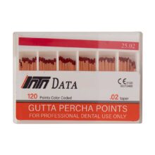 کن گوتا پرکا 2٪ Data - خرید کن گوتا پرکا Data Gutta Percha Points - کن گوتا پرکا برند دیتا - کن گوتا پرکا Data - تهران دنت - دندانت - دندال