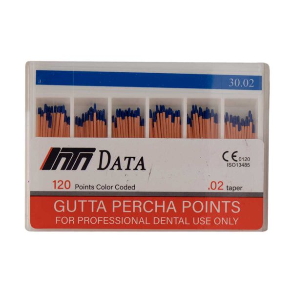 کن گوتا پرکا 2٪ Data - خرید کن گوتا پرکا Data Gutta Percha Points - کن گوتا پرکا برند دیتا - کن گوتا پرکا Data - تهران دنت - دندانت - دندال