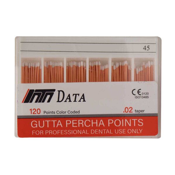 کن گوتا پرکا 2٪ Data - خرید کن گوتا پرکا Data Gutta Percha Points - کن گوتا پرکا برند دیتا - کن گوتا پرکا Data - تهران دنت - دندانت - دندال