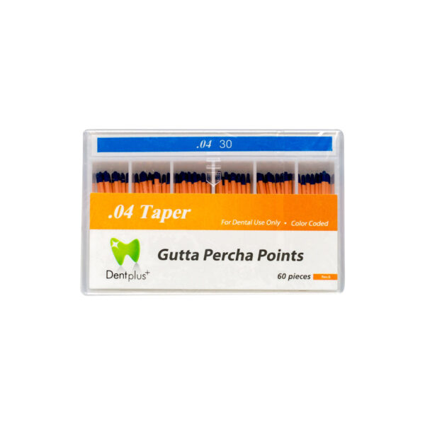 کن گوتا پرکا 4% Dent Plus - کن گوتا پرکا ۲٪ Gutta percha points - کن گوتا پرکا 4% دنت پلاس - خرید کن گوتا پرکا - قیمت کن گوتا پرکا - تهران دنت